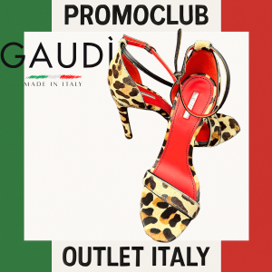 Сандали Gaudì,леопард ,естествени материали, ток 10 см ,номер 36,Италия